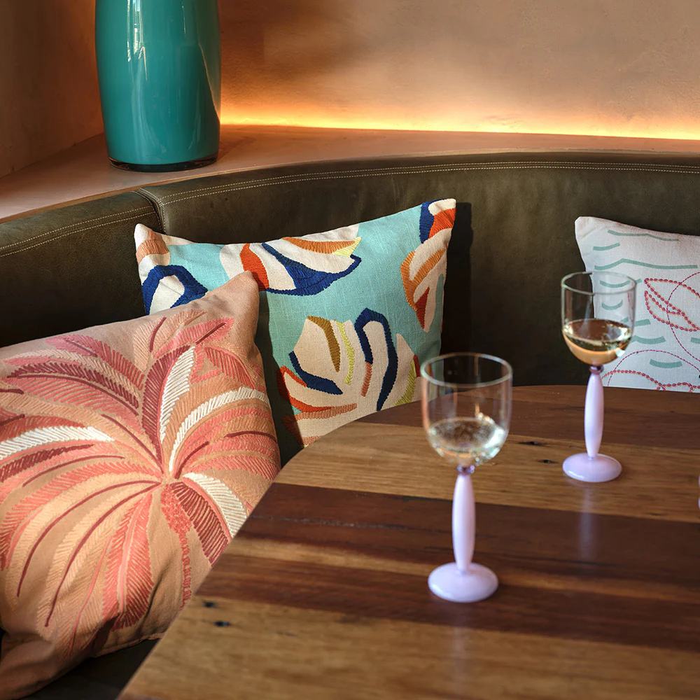 Kyoto Pink Wine Glass Pair - Image 4