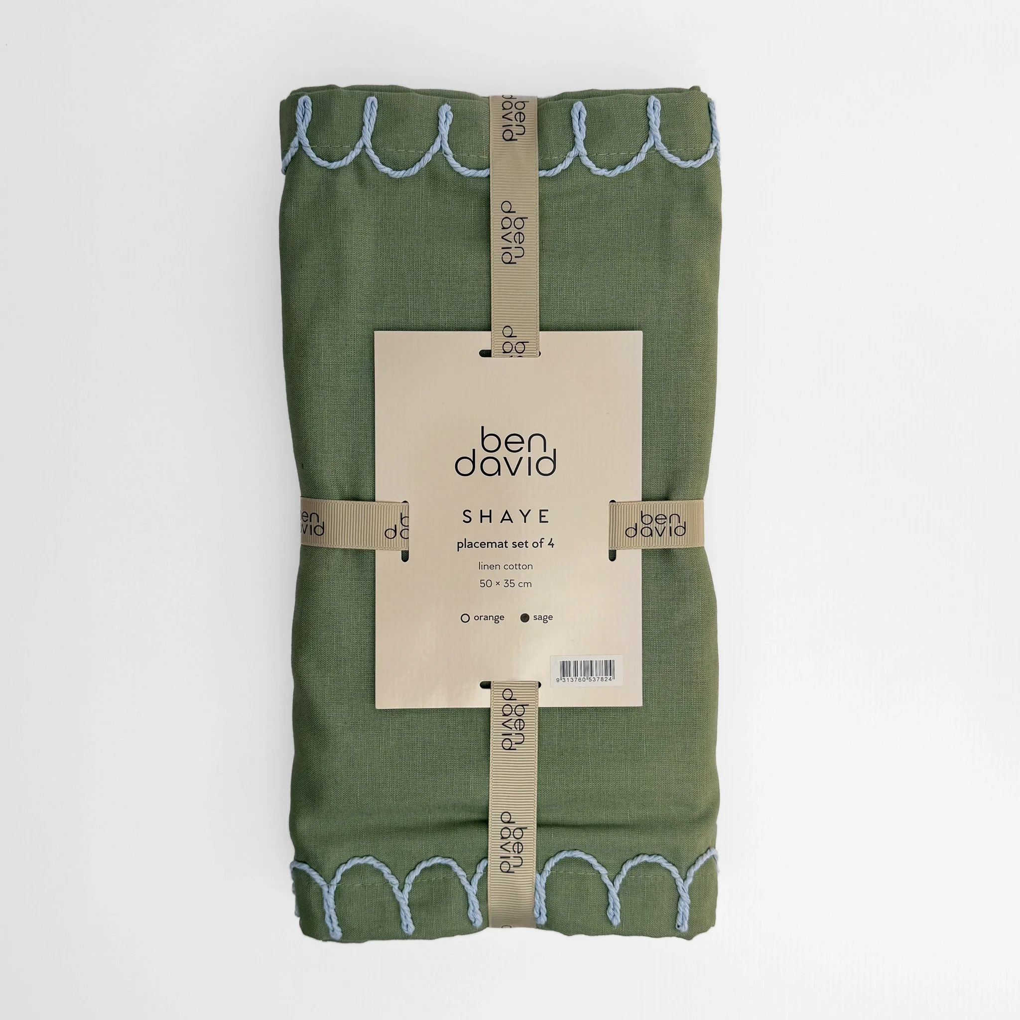 Shaye Placemat Sage Set - Image 4