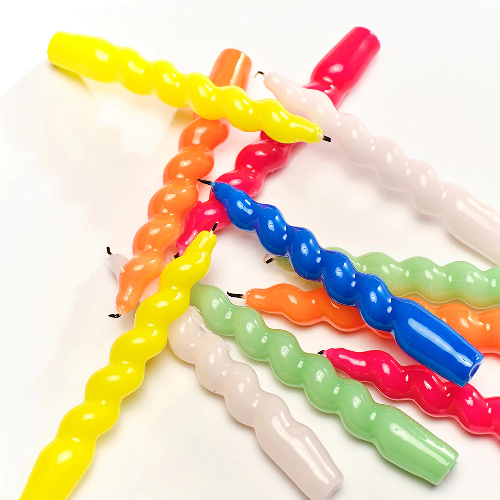 Spire Candle Sticks Pair - Image 3